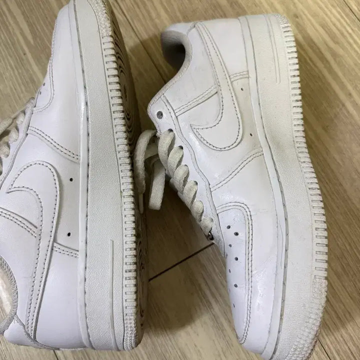 [BUNJANG] Nike Air Force 1 All White Sneakers / 나이키 에어포스 올빽 230