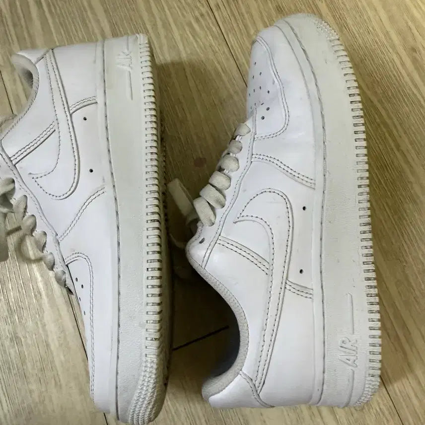 [BUNJANG] Nike Air Force 1 All White Sneakers / 나이키 에어포스 올빽 230