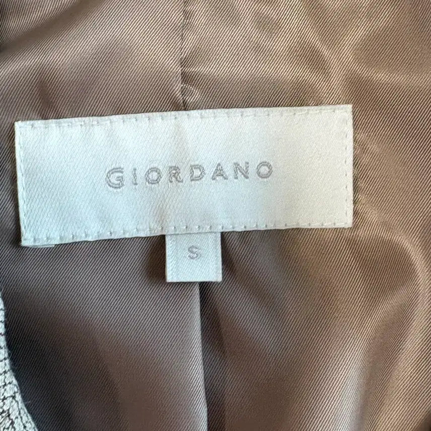 [BUNJANG] Giordano Checkered Jacket S / 지오다노 체크 자켓 S