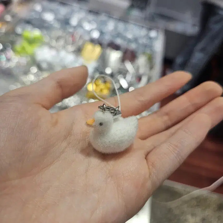 [BUNJANG] Accessory Duck Keychain / 소품샵 오리