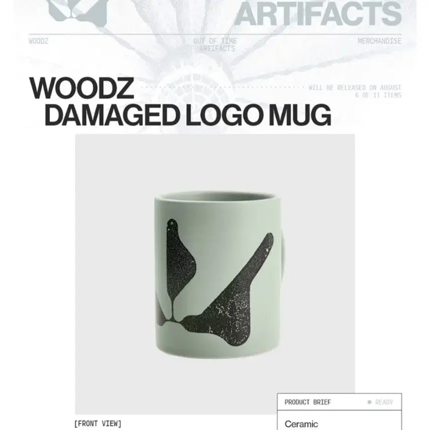 [SOLD OUT] WOODZ 오오타트 머그컵
