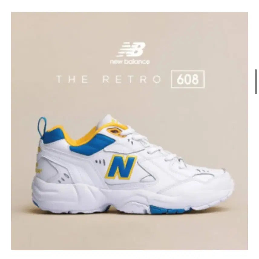 [SOLD OUT] 뉴발란스 레트로 608 새상품 225