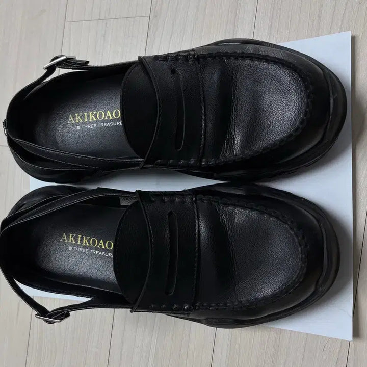 [BUNJANG] Akikoaoki Loafer Black 38 / 아키코아오키 로퍼 블랙 38
