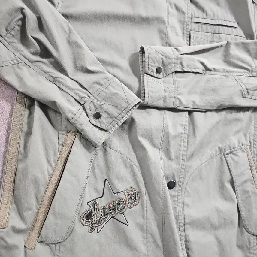 [BUNJANG] On&amp;On Khaki Green Field Jacket / on&amp;on 카키색 야상 스타일 자켓 1