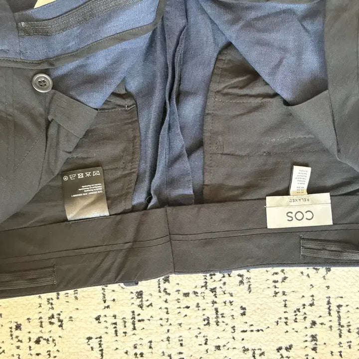 [BUNJANG] Cos Navy Linen Pants / Cos 네이비 팬츠