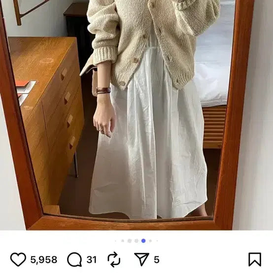 [BUNJANG] Kindabaysi Haag Bamboo Cardigan / 킨다베이지 가디건, haag 가디건, 밤부 가디건, 김가을