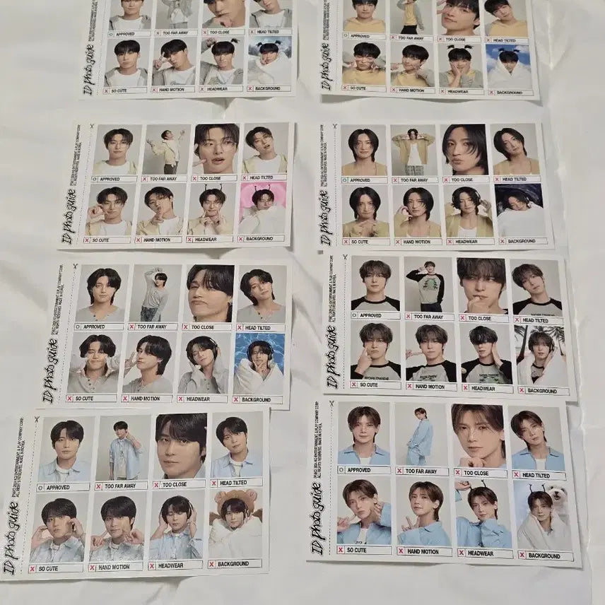 [BUNJANG] ATEEZ ID Card Set / 에이티즈 아이디 카드 증명사진