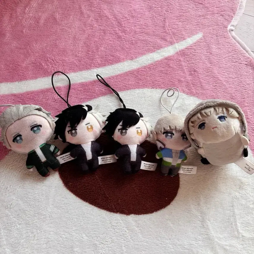[BUNJANG] Wind Breaker Nui Plush Bundle Set / 윈드브레이커 윈브레 가챠 누이 일괄 세트