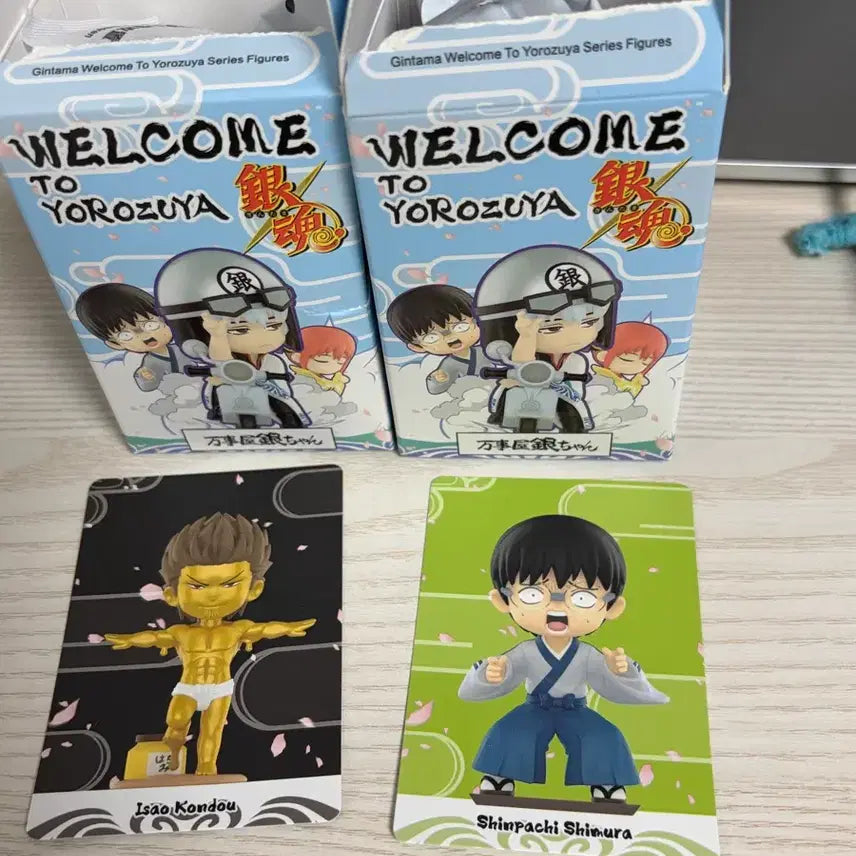 [BUNJANG] Popmart Gintama Kondo &amp; Shinpachi Bundle Set / 은혼 팝마트 콘도(곤도) 신파치 일괄판매