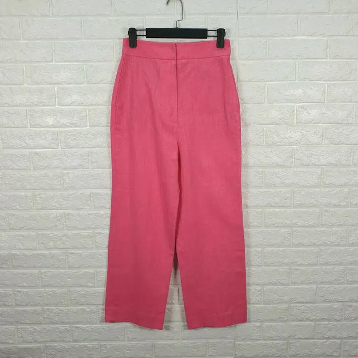 [BUNJANG] 8Seconds Linen Slacks (Pink) - Women&