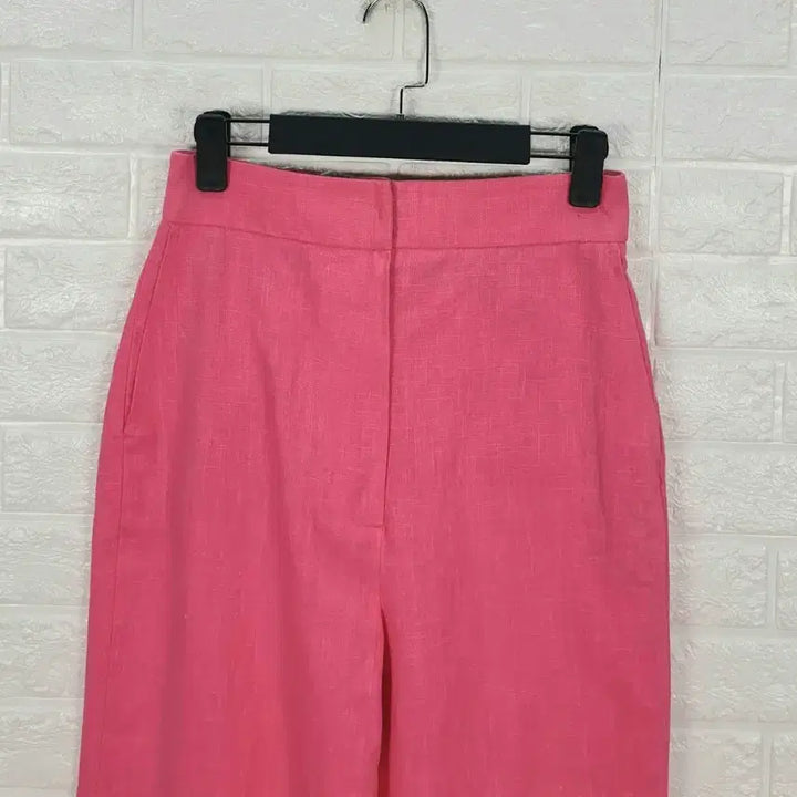 [BUNJANG] 8Seconds Linen Slacks (Pink) - Women&