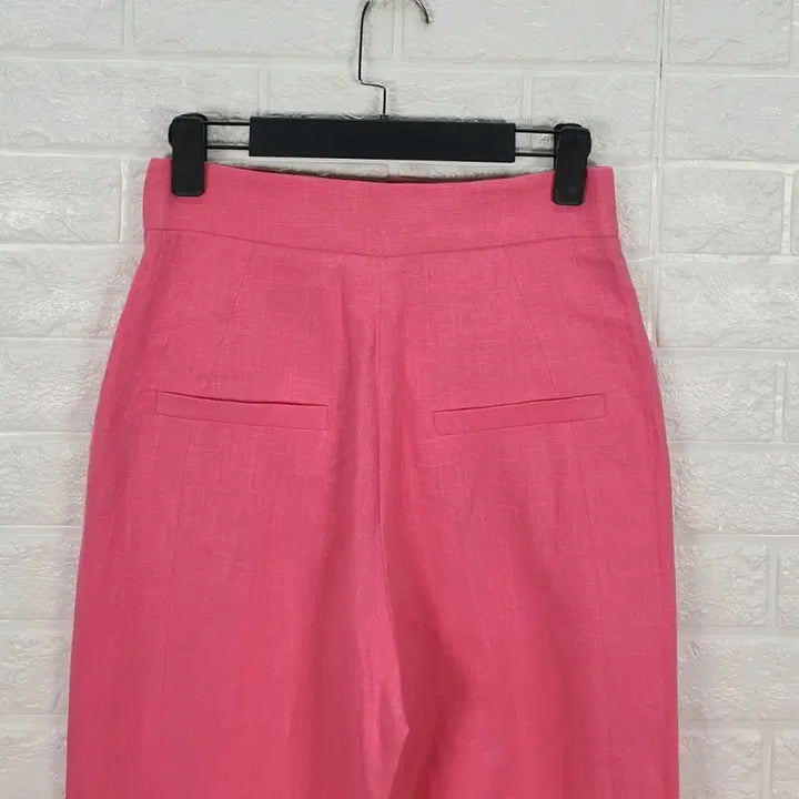 [BUNJANG] 8Seconds Linen Slacks (Pink) - Women&