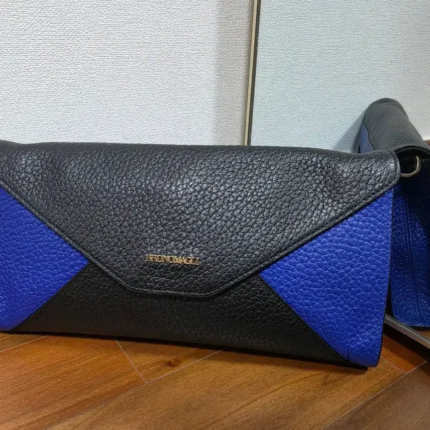 [BUNJANG] Bruno Magli Chain Shoulder Bag / 브루노말리 체인 숄더백 크로스백 클러치