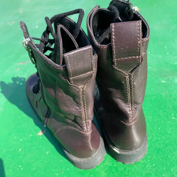 [SOLD OUT] [245] Clarks 버건디브라운 레이스업부츠