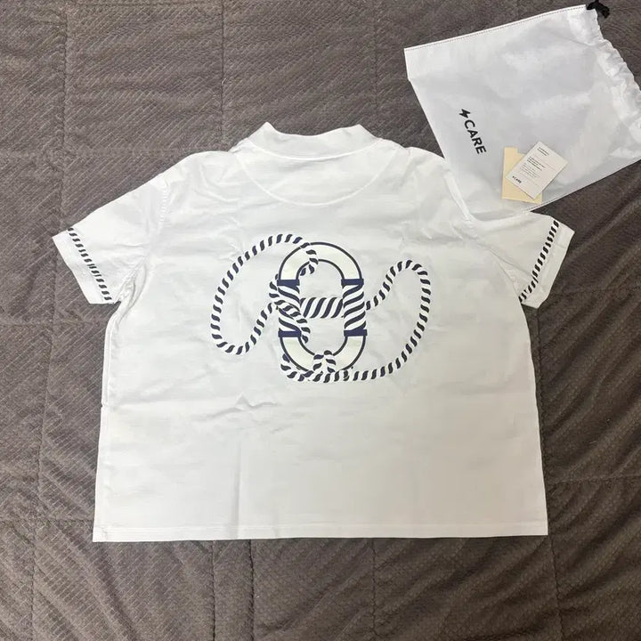 [BUNJANG] Hermes Canoe Mock Neck Short Sleeve Top Size 42 / 에르메스 카누 모크넥 반팔 42사이즈