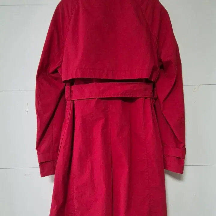 [BUNJANG] JJ JIGOTT Red Trench Coat / JJ지고트 레드 트렌치 코트 55~66