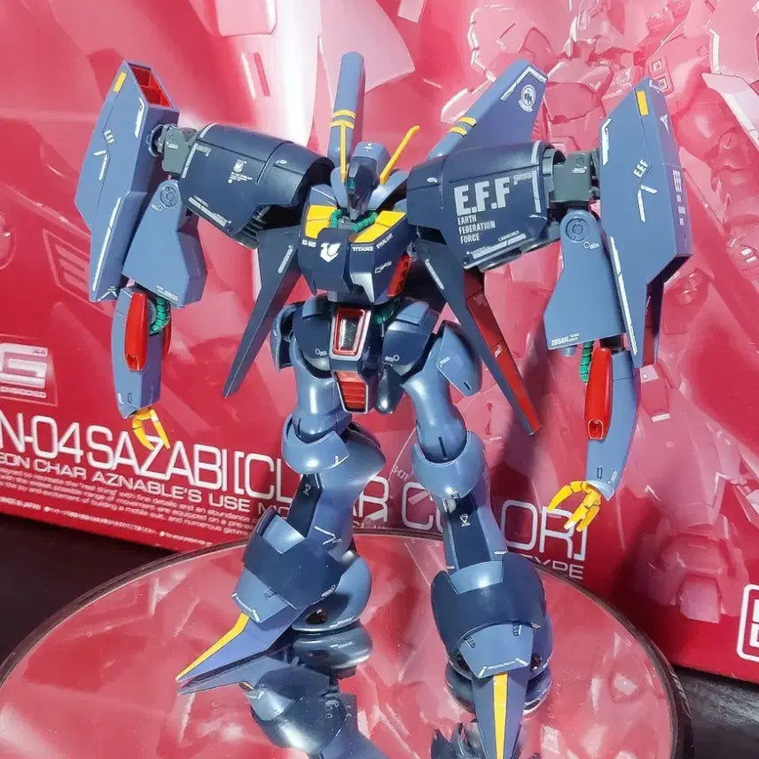 [BUNJANG] Bandai HG Byarlant Custom Model Kit - Completed Build with Delphi Decals / 반다이 HG 바이아란 + 델피데칼 완성품 팝니다