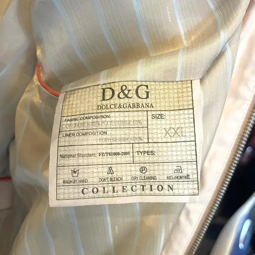 [SOLD OUT] D&amp;G 돌체앤가바나 블루종 자켓