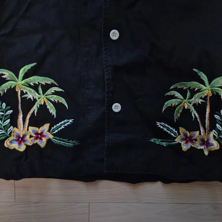 [BUNJANG] DIAFVINE Hawaiian Embroidered Shirt Bundle Set / 디아프바인 자수 하와이안 셔츠 3점 일괄