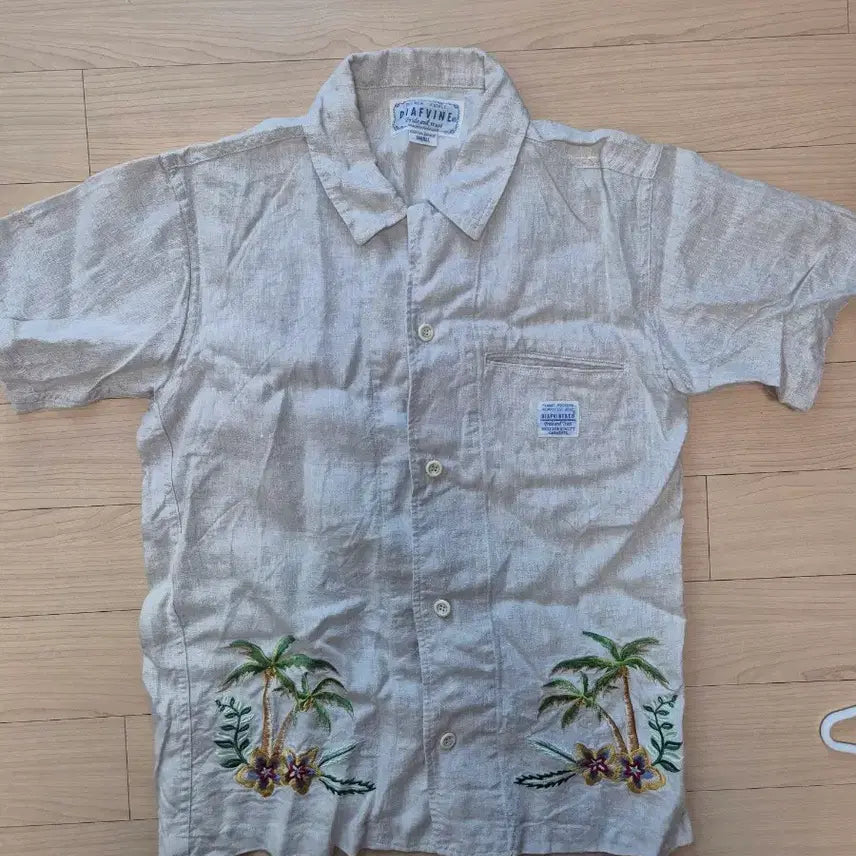 [BUNJANG] DIAFVINE Hawaiian Embroidered Shirt Bundle Set / 디아프바인 자수 하와이안 셔츠 3점 일괄