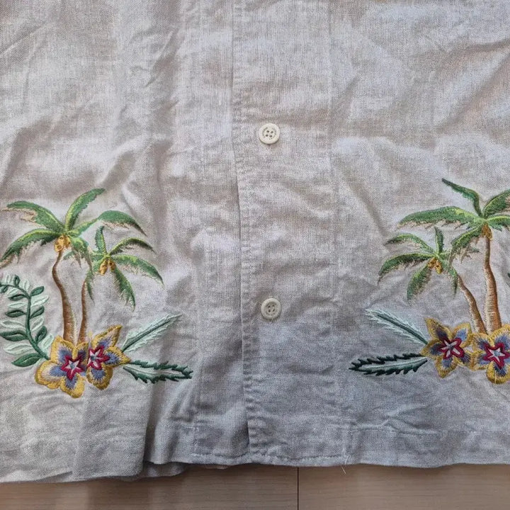 [BUNJANG] DIAFVINE Hawaiian Embroidered Shirt Bundle Set / 디아프바인 자수 하와이안 셔츠 3점 일괄