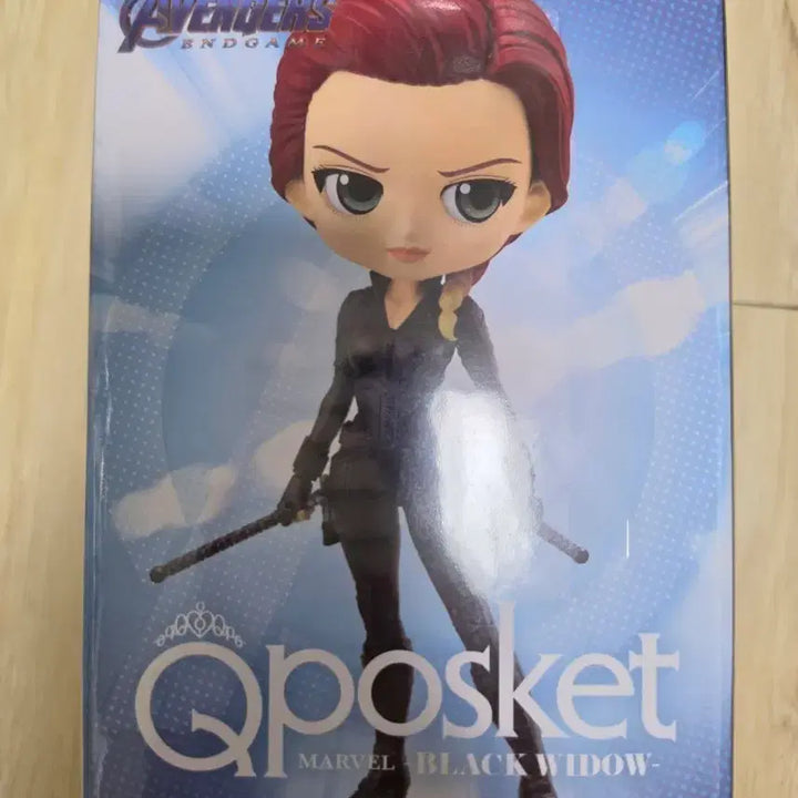 [BUNJANG] Q posket Black Widow Version A Figure / (정품) 큐포스켓 블랙위도우 (A버전)