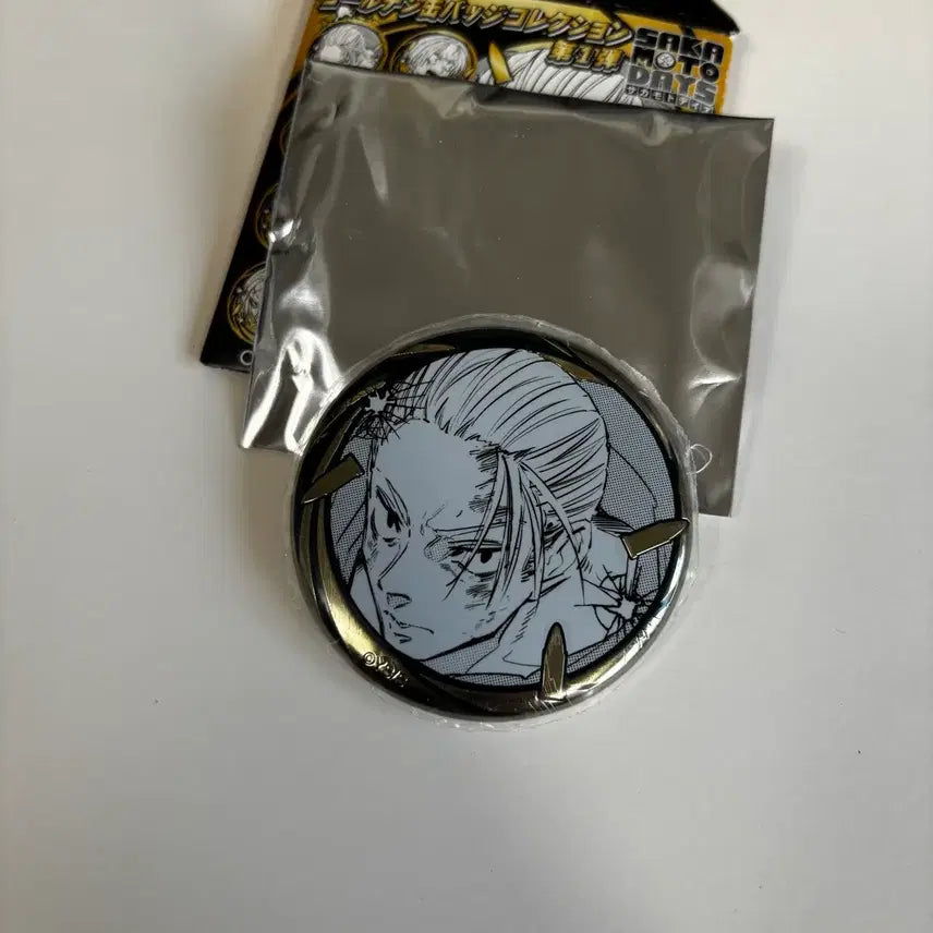 [BUNJANG] Sakamoto Days Taro Gold Collection Can Badge / 사카모토 데이즈 타로 골드 콜렉션 캔뱃지