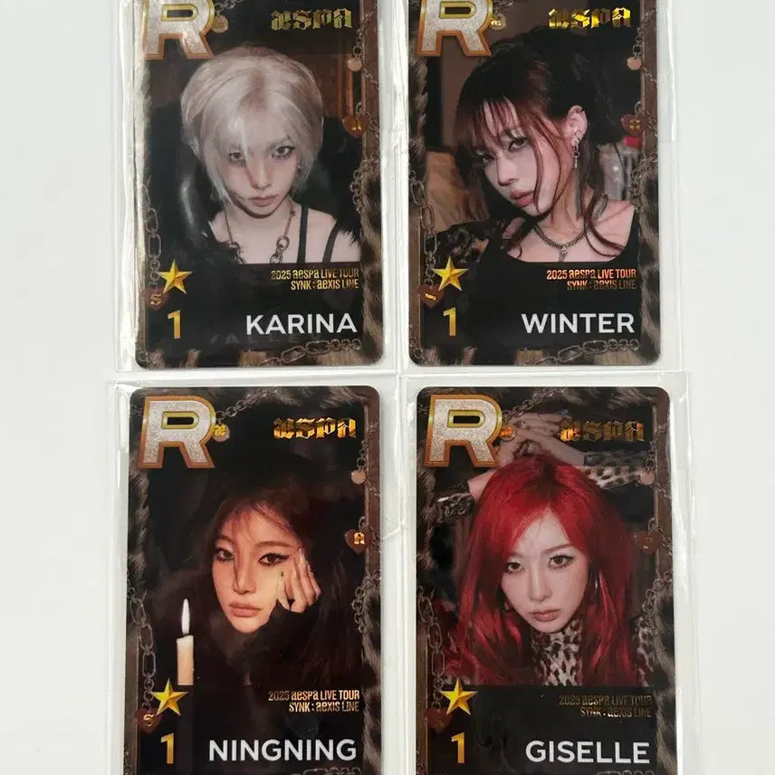 [BUNJANG] aespa 2025 SYNK : AEXIS Karina Photocard / 에스파 2025 라이브투어 포카 슈스엠