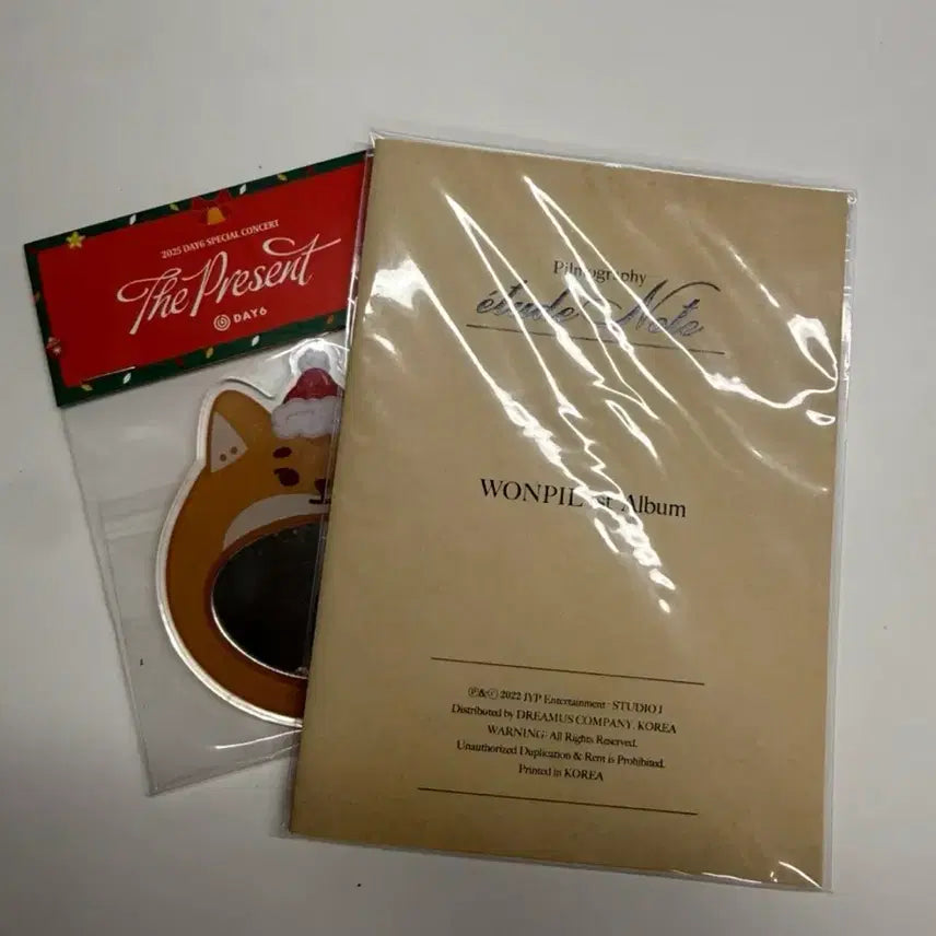 [BUNJANG] K Mirror and Sketchbook Bundle Set / 케 거울+습작노트