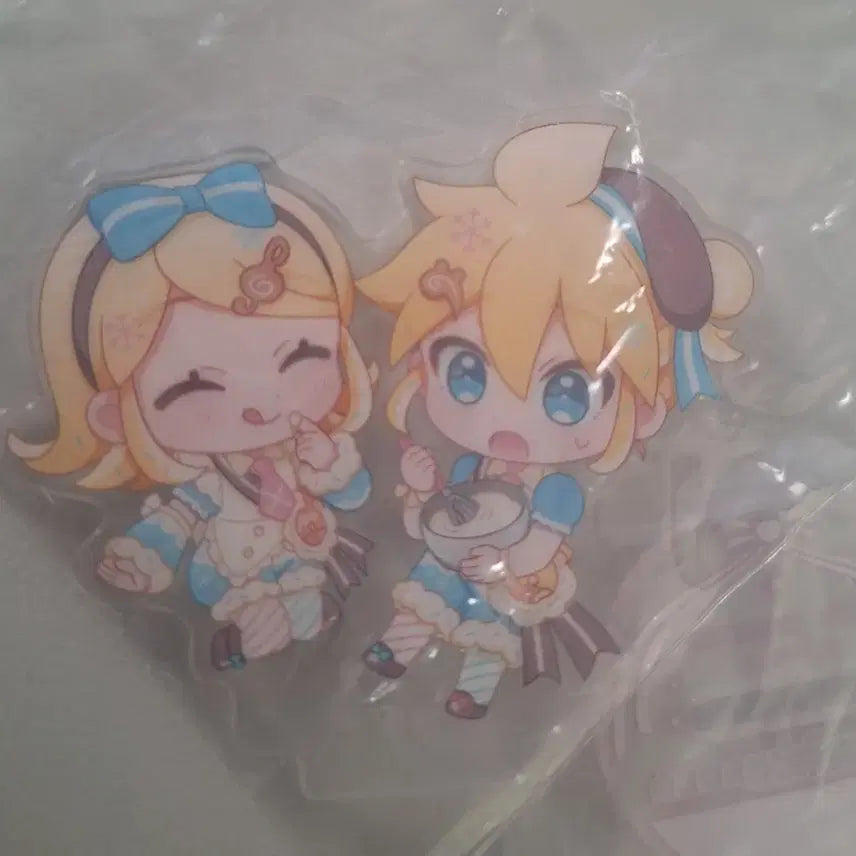 [BUNJANG] Vocaloid Kagamine Rin Len Acrylic Stand / 카가미네 린 렌 아크릴 스탠드 / 보컬로이드 굿즈 SD 스디 하츠네 미쿠