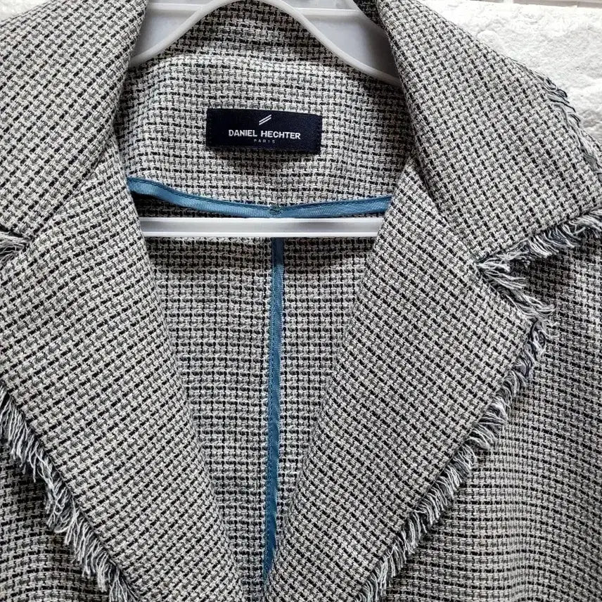 [BUNJANG] Daniel Este Cotton Linen Tweed Jacket / 다니엘에스떼 면.마 트위드  자켓