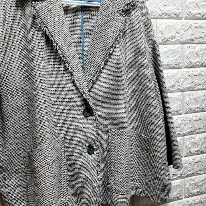[BUNJANG] Daniel Este Cotton Linen Tweed Jacket / 다니엘에스떼 면.마 트위드  자켓