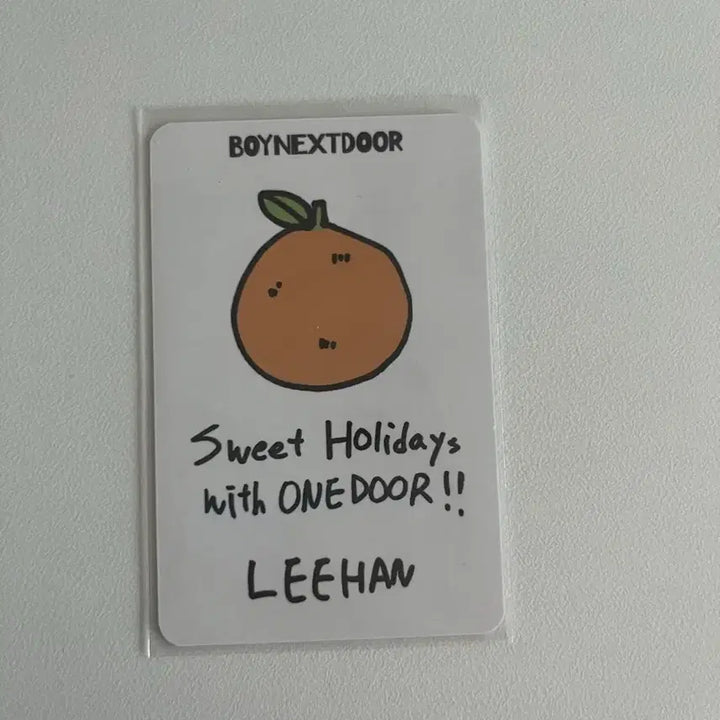 [BUNJANG] BOYNEXTDOOR Leehan Official Photocard / 보이넥스트도어 이한 공방 포카