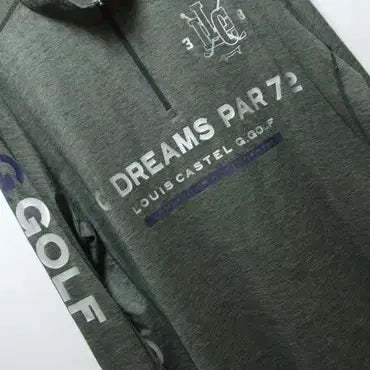 [BUNJANG] Louis Castel Half-Zip Golf Wear / 루이까스텔 정품 폴리스판 반집업 골프웨어 택110