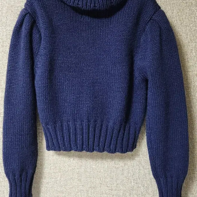 [BUNJANG] Who.A.U Two-Way Zipper Cardigan Navy / 후아유 가디건