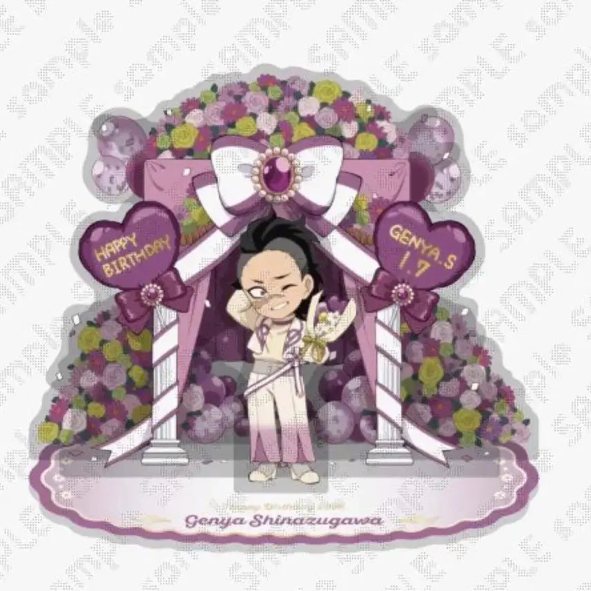 [SOLD OUT] 귀칼 겐야 2026 생일 디오라마 아크릴 스탠드
