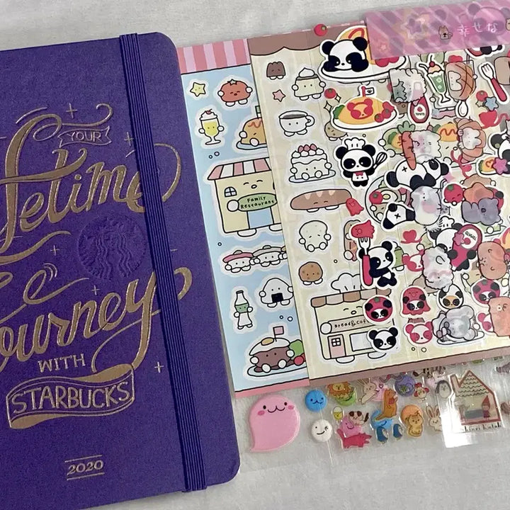 [BUNJANG] Starbucks 2020 Frequency Diary + Stickers / 스타벅스 2020 프리퀀시 다이어리 + 스티커