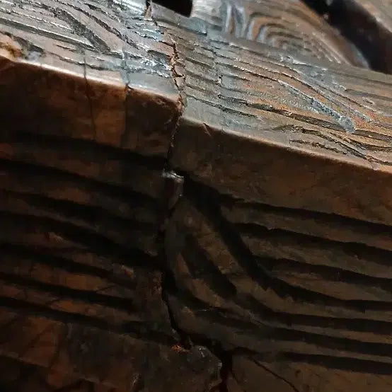 [BUNJANG] African Carved Decorative Table / (강원 양양) 아프리카 조각 장식 테이블