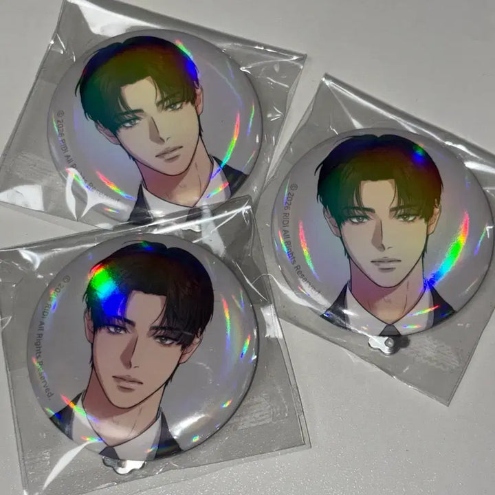 [BUNJANG] Ridibooks Fantasy Beyond Misintended Romance Series Can Badge Lee Wooyeon / 리디 판타지트 비욘드 캔뱃지 미필적 고의에 의한 연애사 미필고 이우연