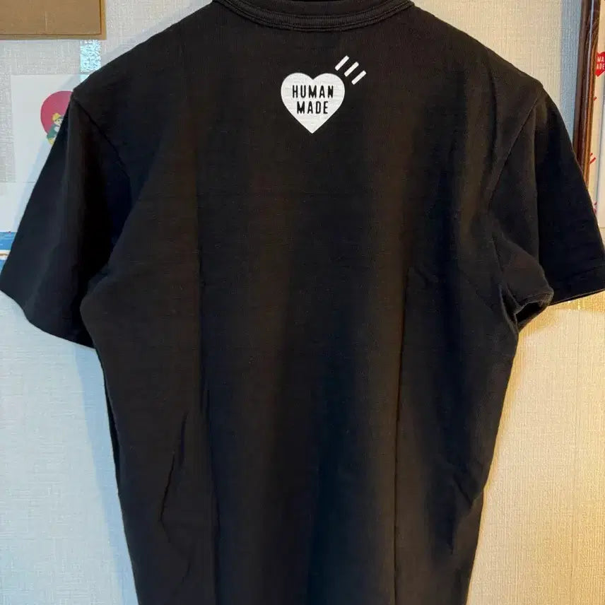 [BUNJANG] Human Made Graphic T-shirt Black / [S]휴먼메이드 그래픽 반팔 티셔츠 블랙