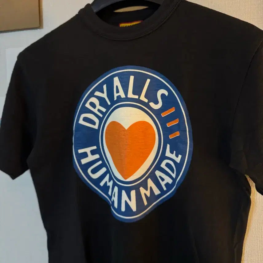 [BUNJANG] Human Made Graphic T-shirt Black / [S]휴먼메이드 그래픽 반팔 티셔츠 블랙