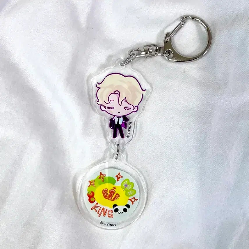 [BUNJANG] Ateez Made Collaboration Cafe Luca Acrylic Keyholder / 에일리언스테이지 에이스테 메이드 콜라보카페 아크릴 키홀더 키링 루카 양도