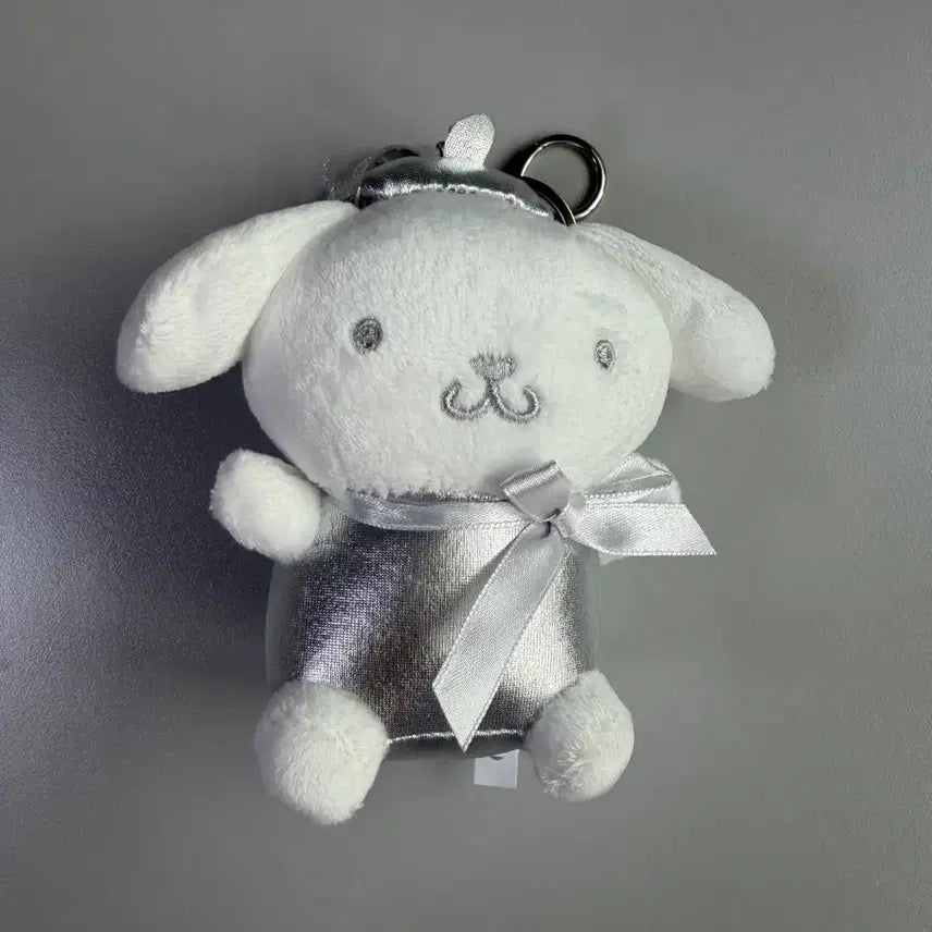 [BUNJANG] Sanrio Pompompurin Silver Keyring / (새상품) 폼폼푸린 실버
