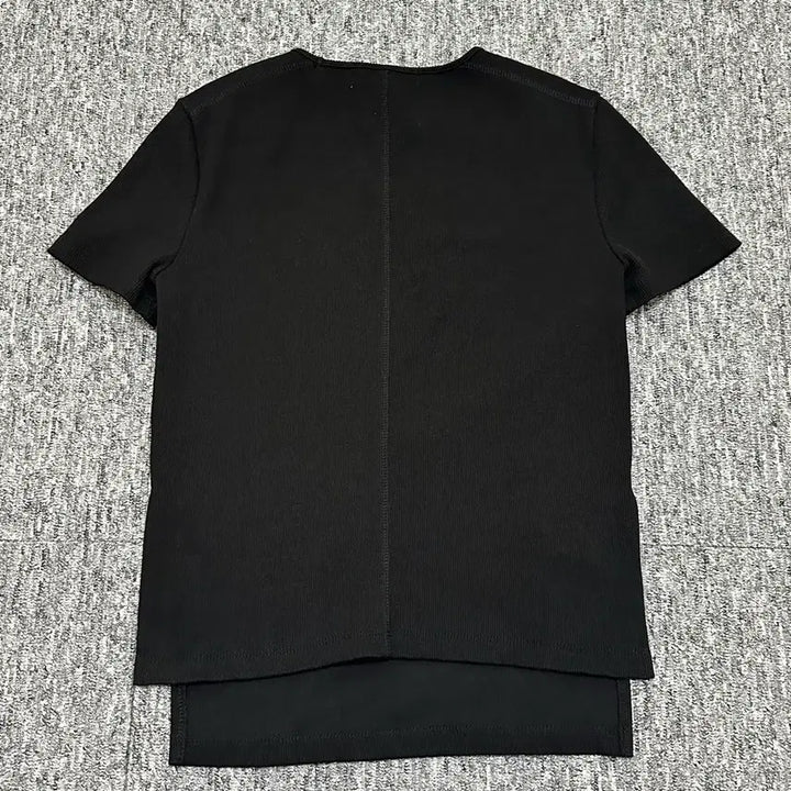 [BUNJANG] Open yy Ribbed Side Slit Short Sleeve T-shirt / Open yy 오픈와이와이 사이드 반팔티셔츠 Ribbed