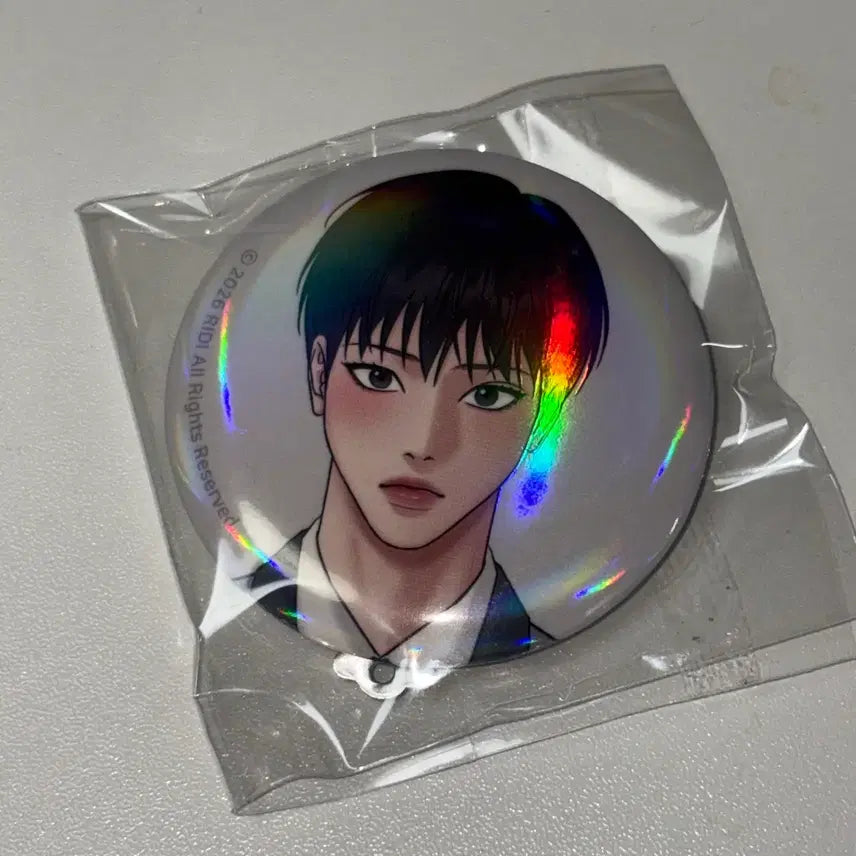 [BUNJANG] Ridibooks Fantasit Beyond Can Badge Min Ji Wook / 리디 판타지트 비욘드 캔뱃지 나를 사랑하지 않아도 나사도 민지욱