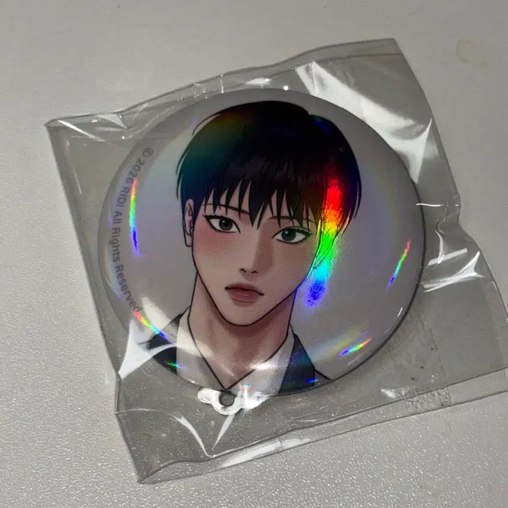 [BUNJANG] Ridibooks Fantasit Beyond Can Badge Min Ji Wook / 리디 판타지트 비욘드 캔뱃지 나를 사랑하지 않아도 나사도 민지욱