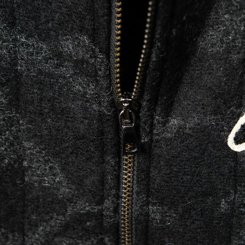 [BUNJANG] Hydrogen Black Gray Camo Hooded Zip-up / [100] Hydrogen 하이드로겐 블랙+그레이 카모 후드집업