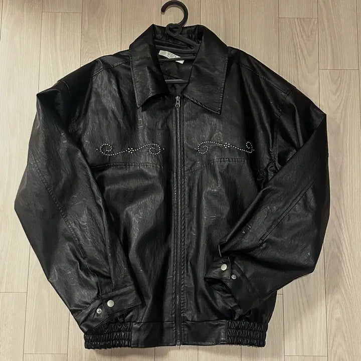 [BUNJANG] BENESSI Studded Western Leather Jacket / 벤에시 Studded western leather jacket