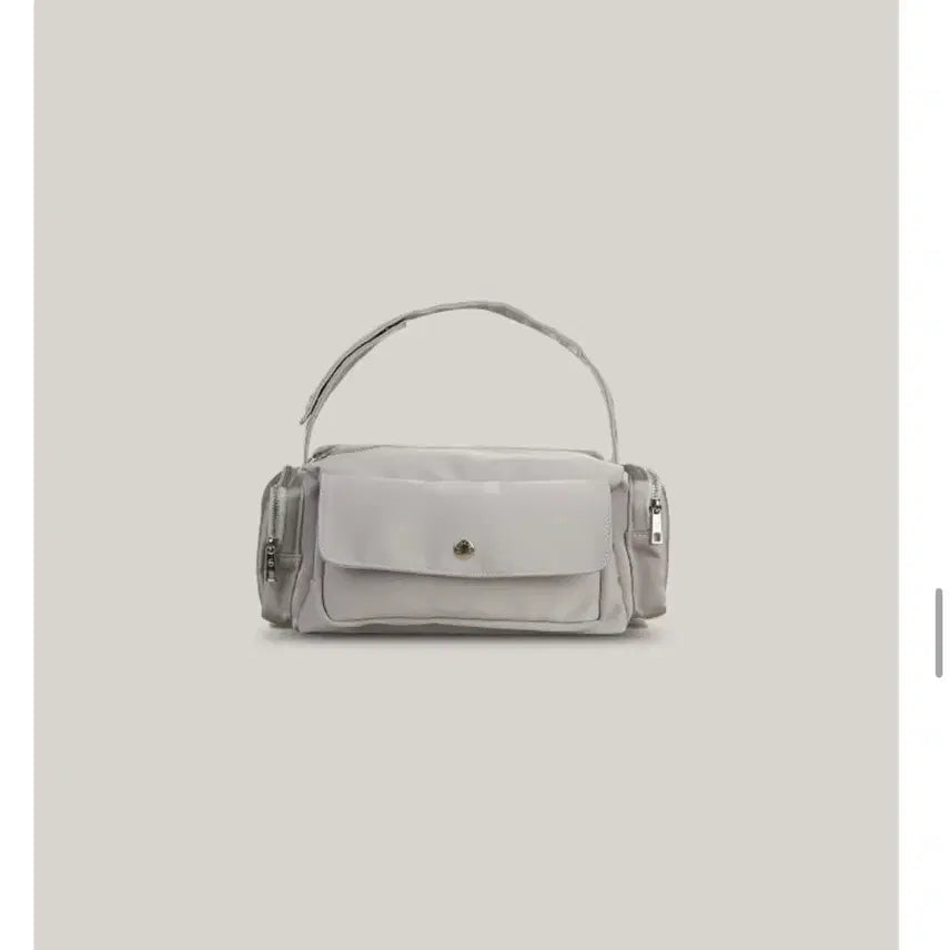 [BUNJANG] Auro Satin Bag Grey / (새상품) 아우로 새틴 백 가방 그레이