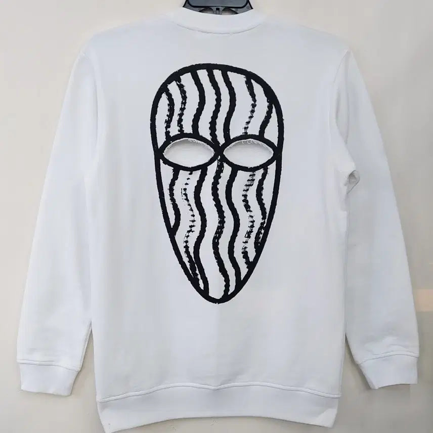 [BUNJANG] Comme des Garcons Archive Back Mask Sweatshirt / 꼼데가르송 XL 아카이브 백마스크 스웨트 셔츠/맨투맨. WH. A